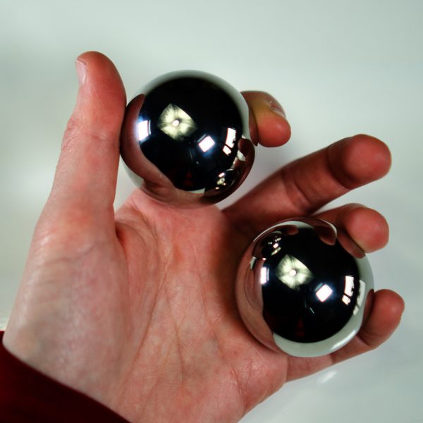 massage balls stainless steel 45 mm