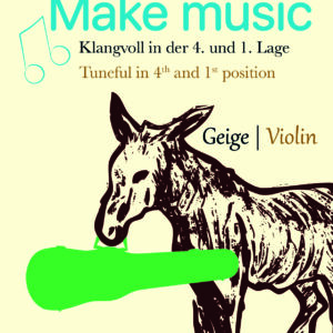 Tuneful in 4th and 1st position - Violin (print)
